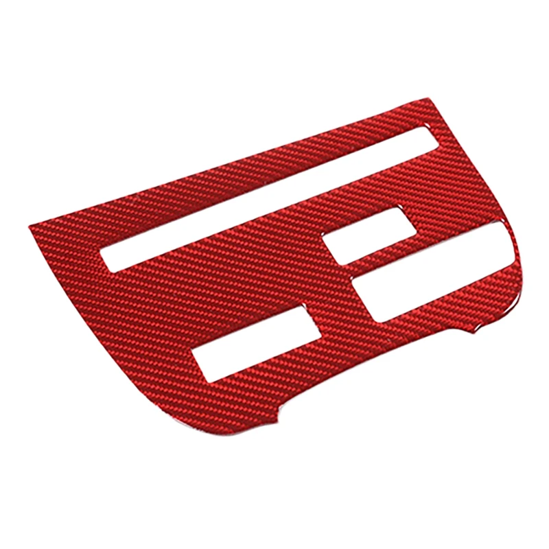 

Car Soft Carbon Fiber Central Control CD Panel Frame Cover Trim for Nissan GTR R35 2008-2016