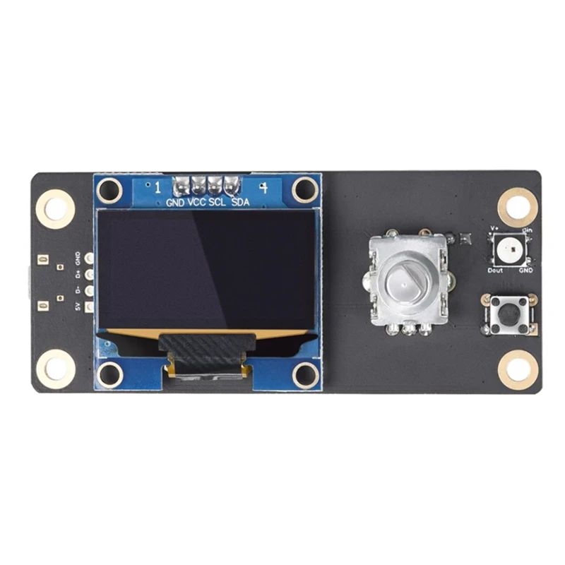 

Дисплей V0 с OLED-экраном 1,3 дюйма, умный дисплей с RGB светильник кой для Raspberry Pi 3 B + Voron V0, аксессуары для 3D-принтера