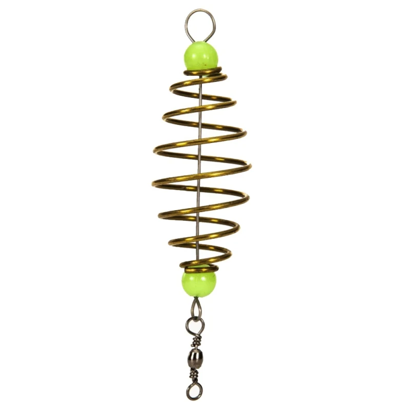 

Fishing Bait Spring Lure Inline Hanging Tackle Stainless Steel Fishing Spring Feeder Fishing Tackle Bait Fishing Accessories