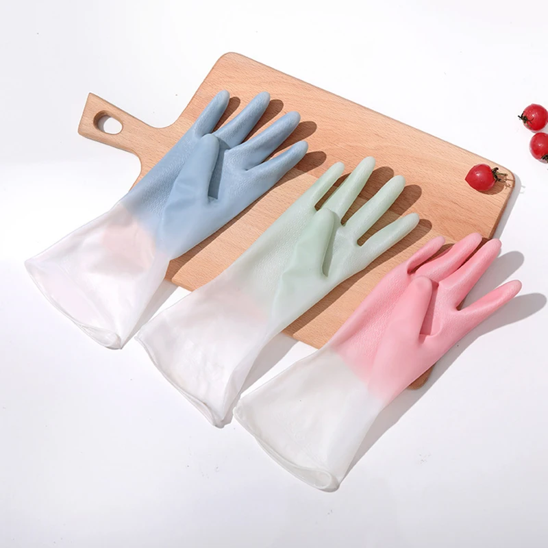 

Чистящий посудомоечный водонепроницаемые прочные тонкие резиновые перчатки для бытовой уборки, резиновые перчатки для мытья посуды