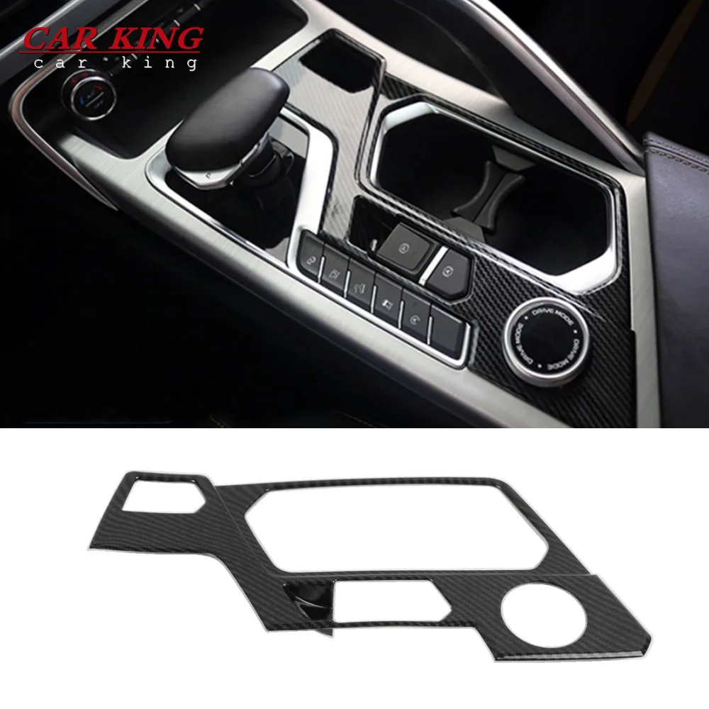 

Central Control Gear Shift Panel Cover Interior Decoration Car Styling Accessories For Geely Tugella Xingyue FY11 2021 2020 2019