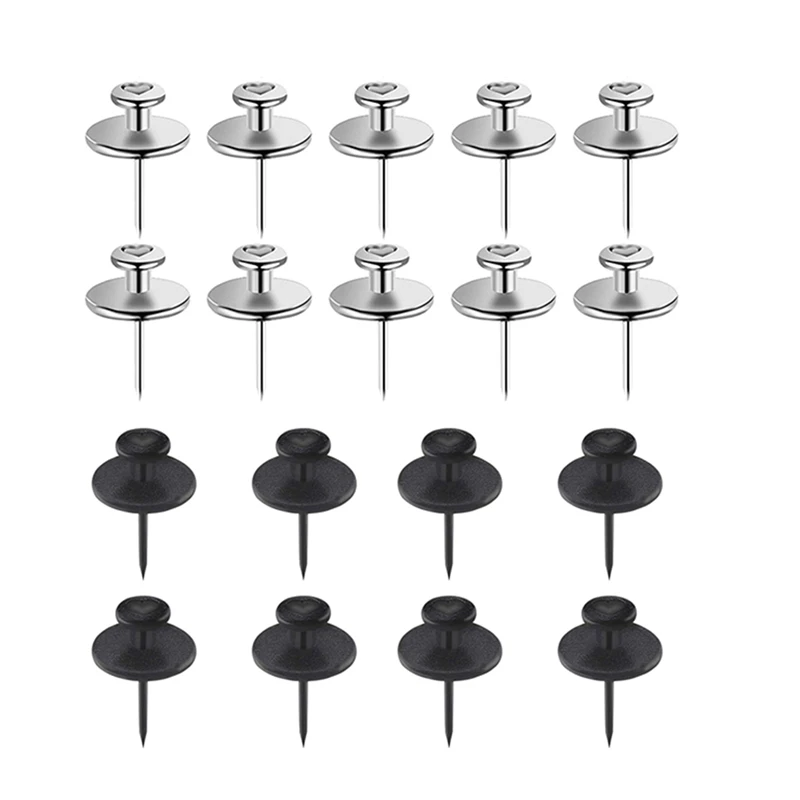 

20 Pack Small Nails For Picture Hanging Double-Headed Picture Hangers Nails Wall Nails For Hanging Pictures