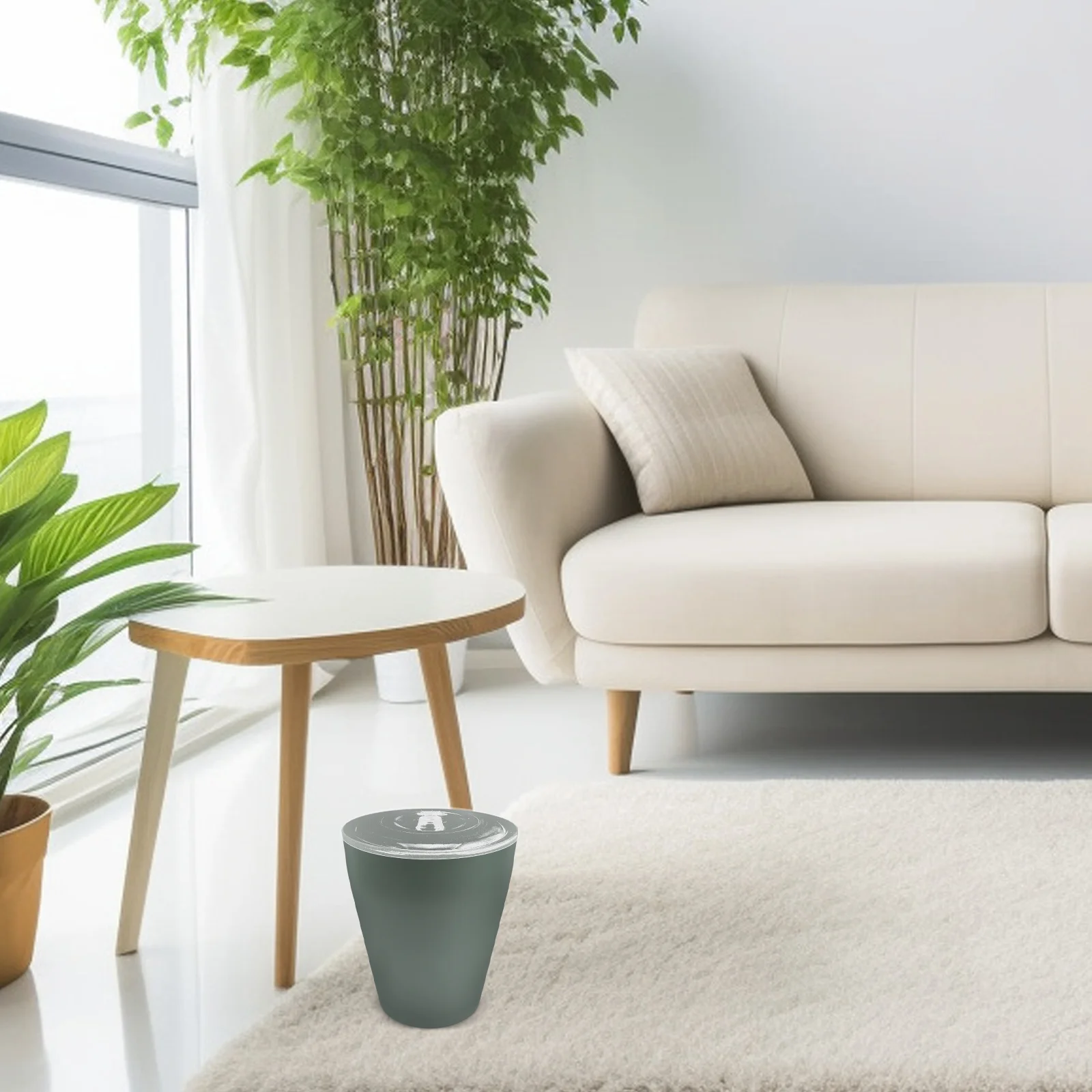 2 шт. ведро с крышкой контейнер для мусора банка краской поворотный клапан