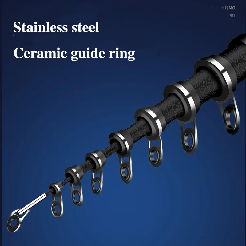 Удочка рыболовная телескопическая из углеродного волокна 5 3/6 0/м