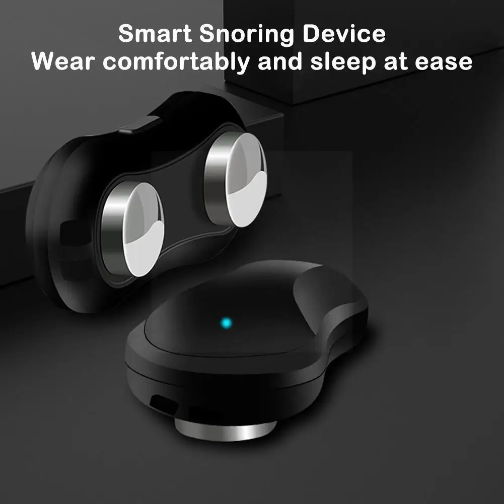 

Snoring Device Portable Pulse Noise Reduction Muscle Comfortable Stopper Stimulator Care Well Sleep Snore F9z7