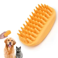 pet washer dog cat massage brush %e2%80%8bcomb cleaner puppy wash tools soft gentle silicone bristles quickly cleaing brush drop shippin