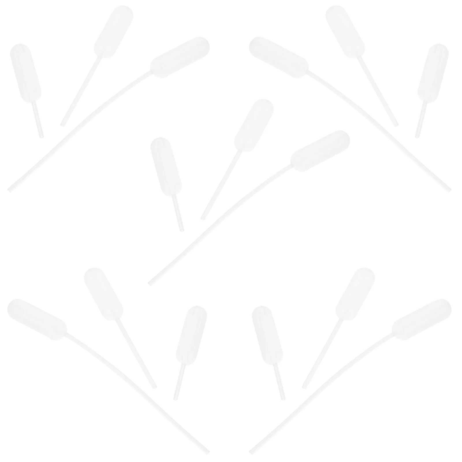 

150 Pcs Jam Straw Sauce Dropper Mini Chocolates Squeeze Droppers Straws Plastic