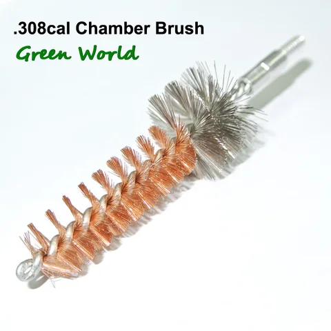 Щетка для камеры Green World .223/.308cal из фосфорной бронзы, щетка для чистки пистолета