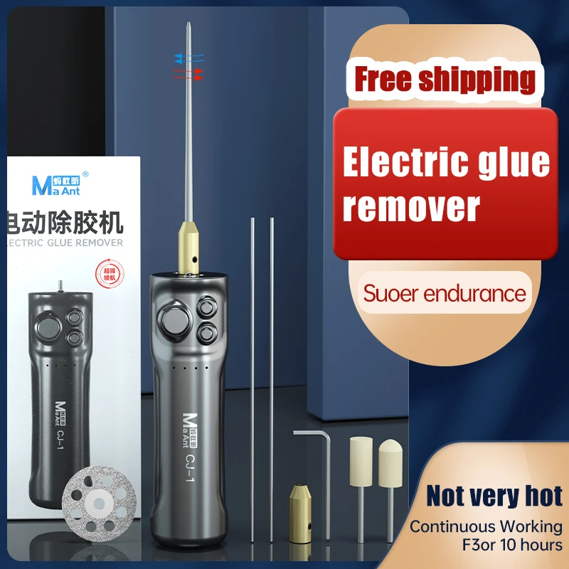 

Инструмент для удаления клея MaAnt Φ Screen OCA, Электрический режущий шлифовальный станок, поддерживает 4 режима прямого и обратного хода, регулир...