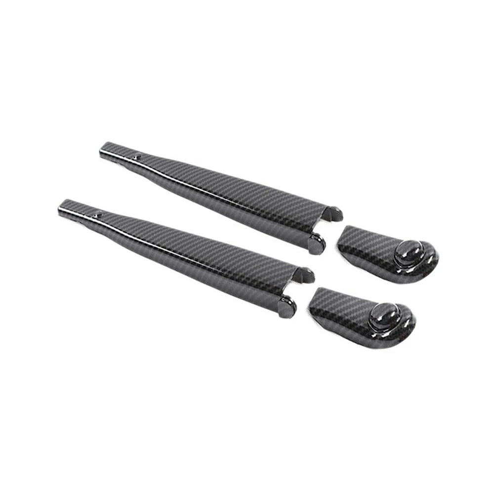 

Car Carbon Fiber Front Windshield Rain Wiper Blade Arms Cover Trim Decoration for Suzuki Jimny JB74 JB64 2019 2020 2021