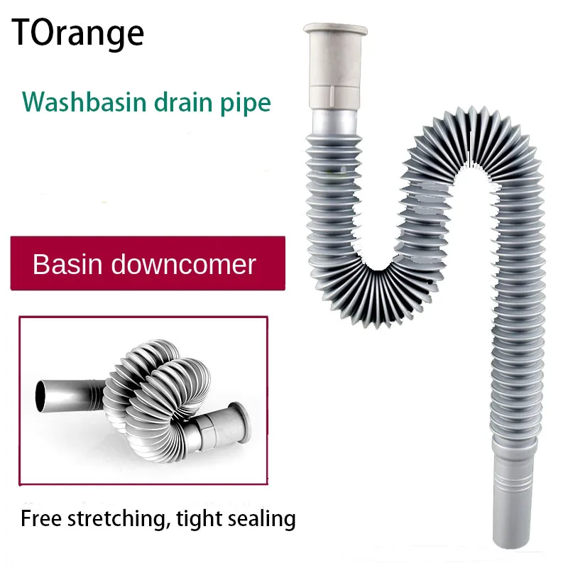 

Washbasin drain pipe hose toilet basin wash basin sewer retractable mop pool water pipe fittings