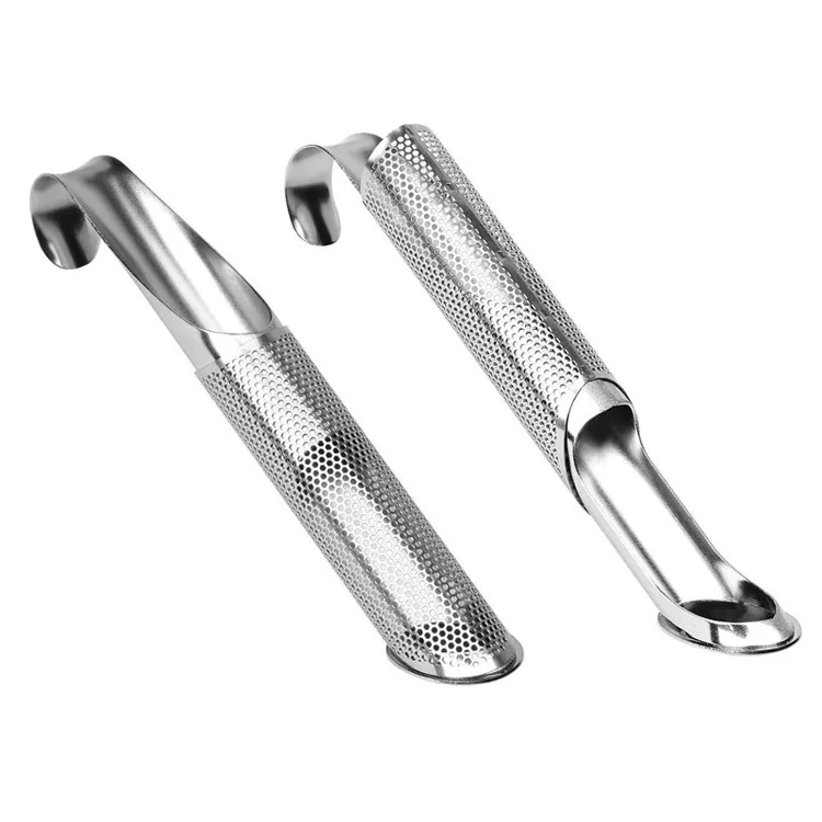 Tea Strainer Amazing Stainless Steel Infuser Pipe Design Touch Feel Good Holder Tool Spoon Filter | Дом и сад