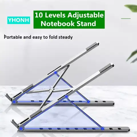 Подставка для ноутбука X Style, Регулируемый складной офисный Настольный держатель из алюминиевого сплава для ноутбука 7-15 дюймов, Macbook Pro Air