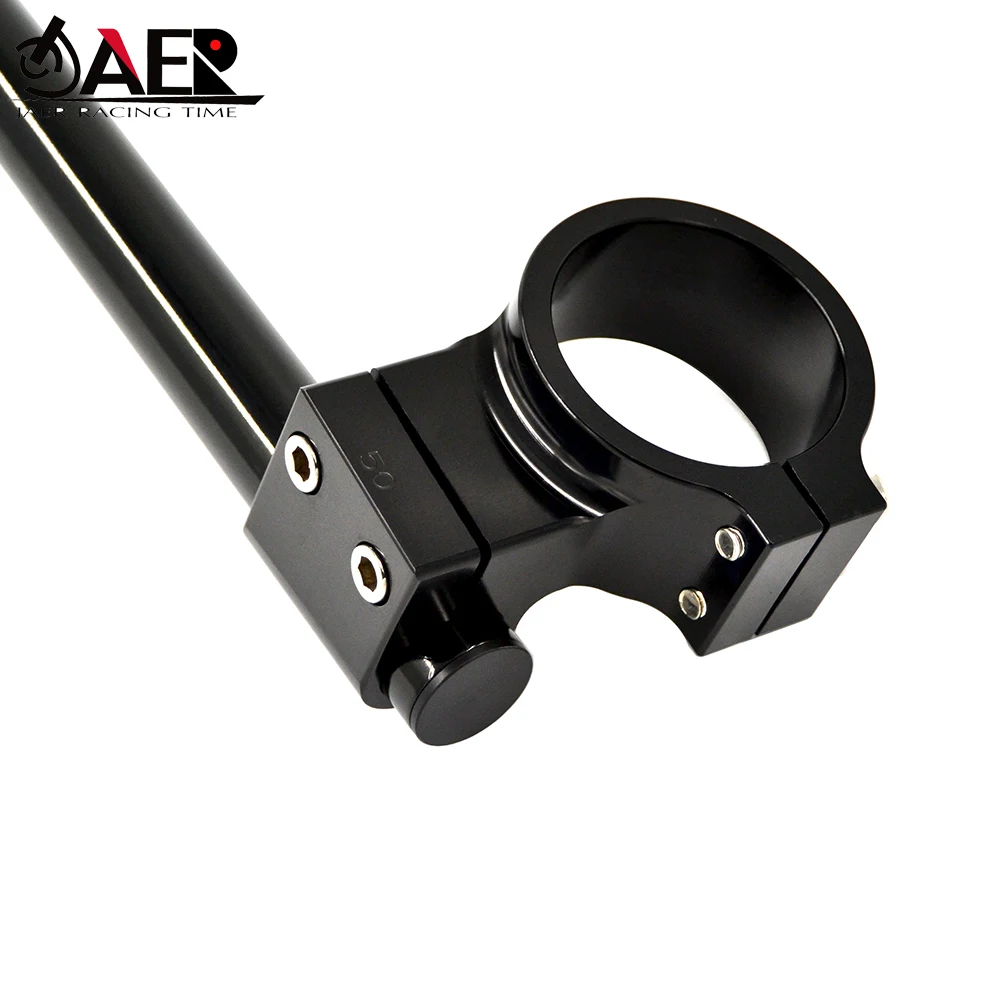 Черный 22 мм 7/8 дюйма Регулируемый зажим на руль для Yamaha YZF R6 1999-2013 вилки ons трубки