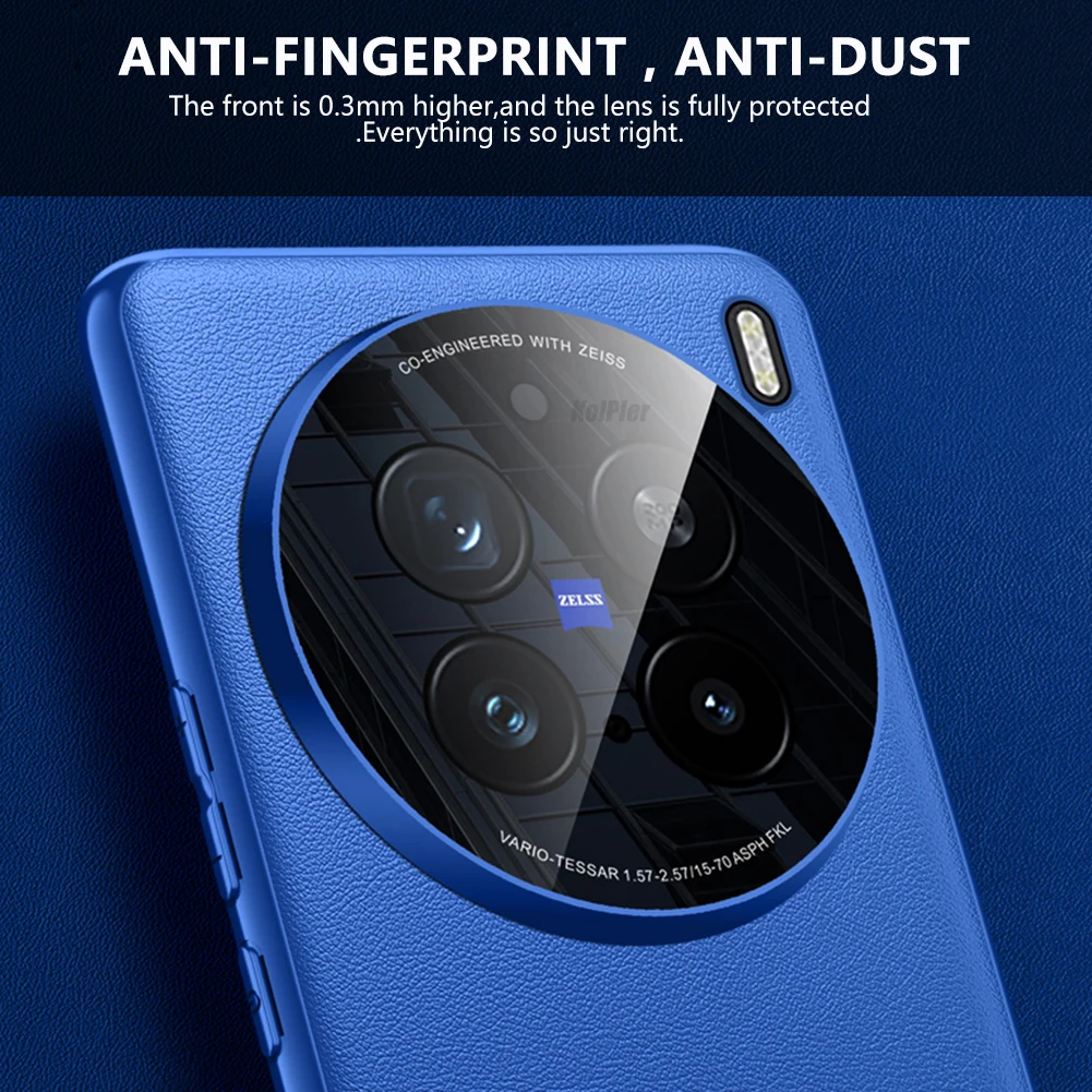 Чехол для VIVO X200 PRO/X200 роскошные чехлы из искусственной кожи жесткая