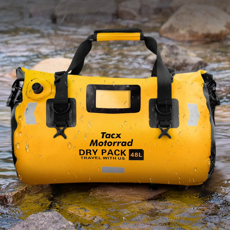 

Motorcycle Waterproof Tail Bag Travel Outdoor Motorbike Backpack Motorcycle Seat Bags Diving,Swimming,Hiking Driving,Travel Kits
