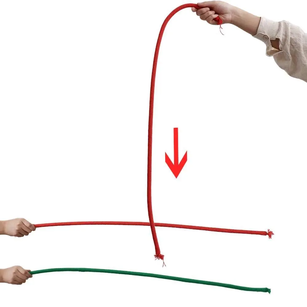 Роскошная жесткая веревка (красная) от Kupper Волшебные трюки Мягкая Веревка для