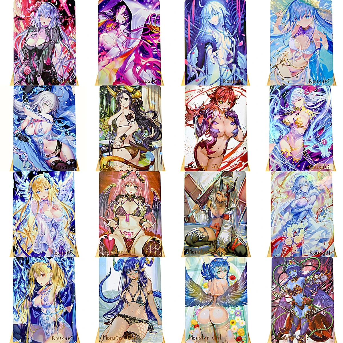 

18 штук/Набор Аниме мобильные игры Flash Card Arturia ACG Card Game Fan Mika коллекция Flash Card Kawaii Girl Sexy Girl