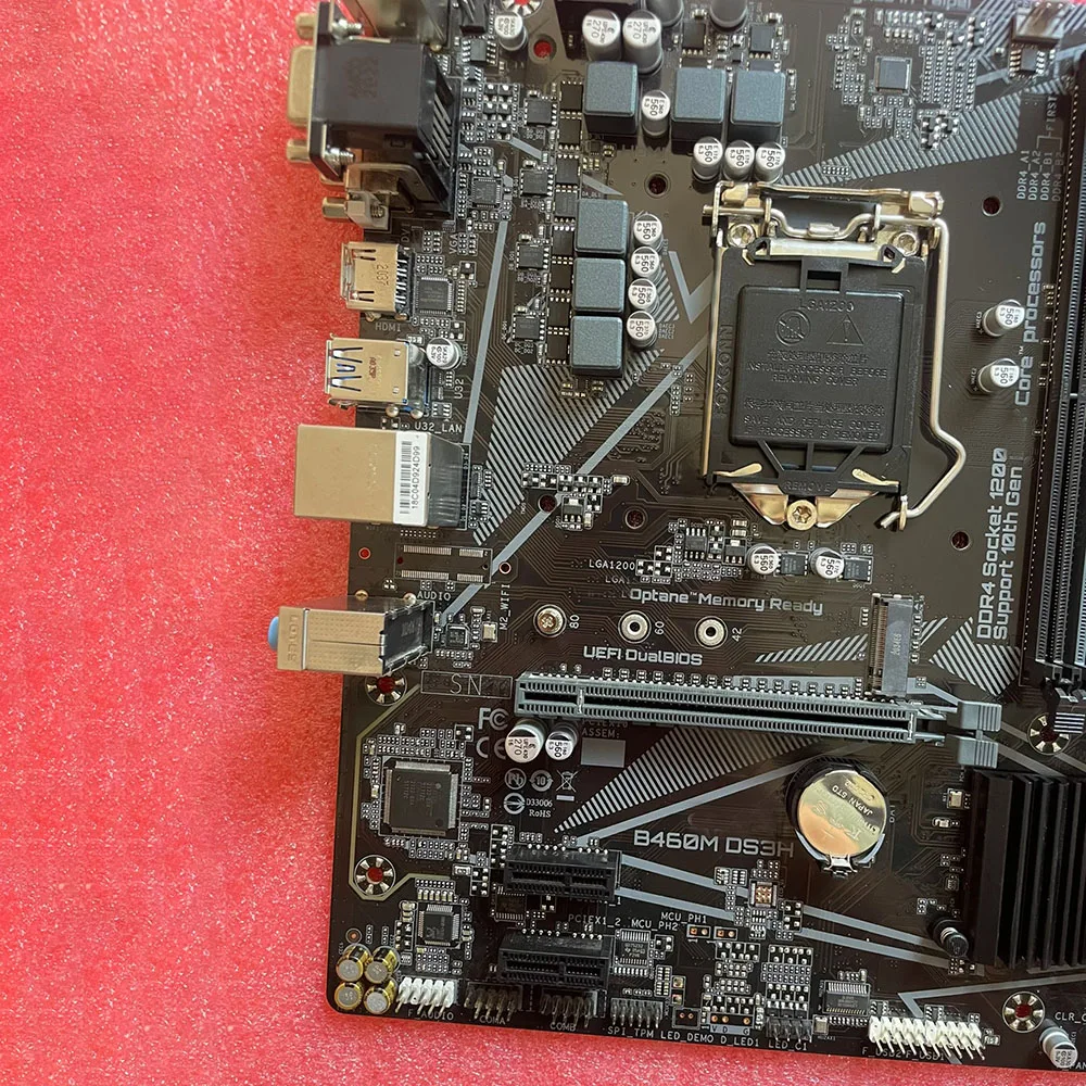 B460M DS3H для материнской платы G-i-g-a-b-y-t-e 1200pin 10-го поколения DDR4 PCIE3.0 6XSATA M.2 HDMI + DVI