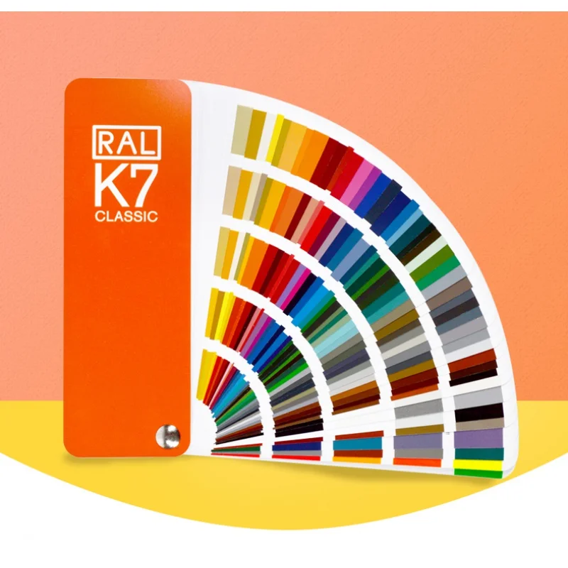 Original Germany RAL color card international standard Ral K7 color chart for paint 213 colors with Gift Box