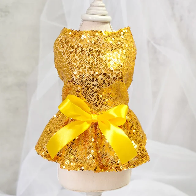 Pet Clothes Wedding Princess Dress Sweet Pet Clothing Dog Clothes Cat Costume Labrador Cute Cat Accessories Pet Supplies 2