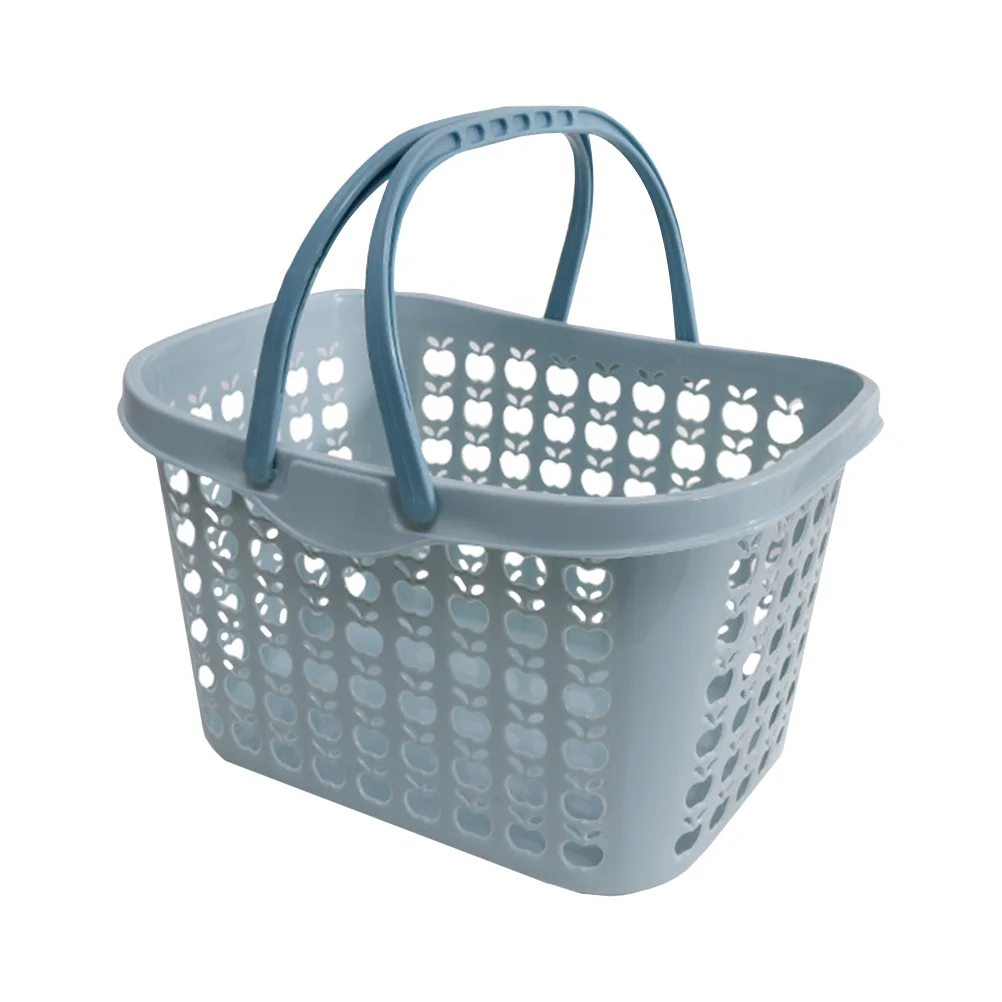 

Basket Storage Shopping Grocery Vegetable Baskets Container Toy Fruit Snacks Mini Shower Handles Kids Simple Eggs Easter Kitchen