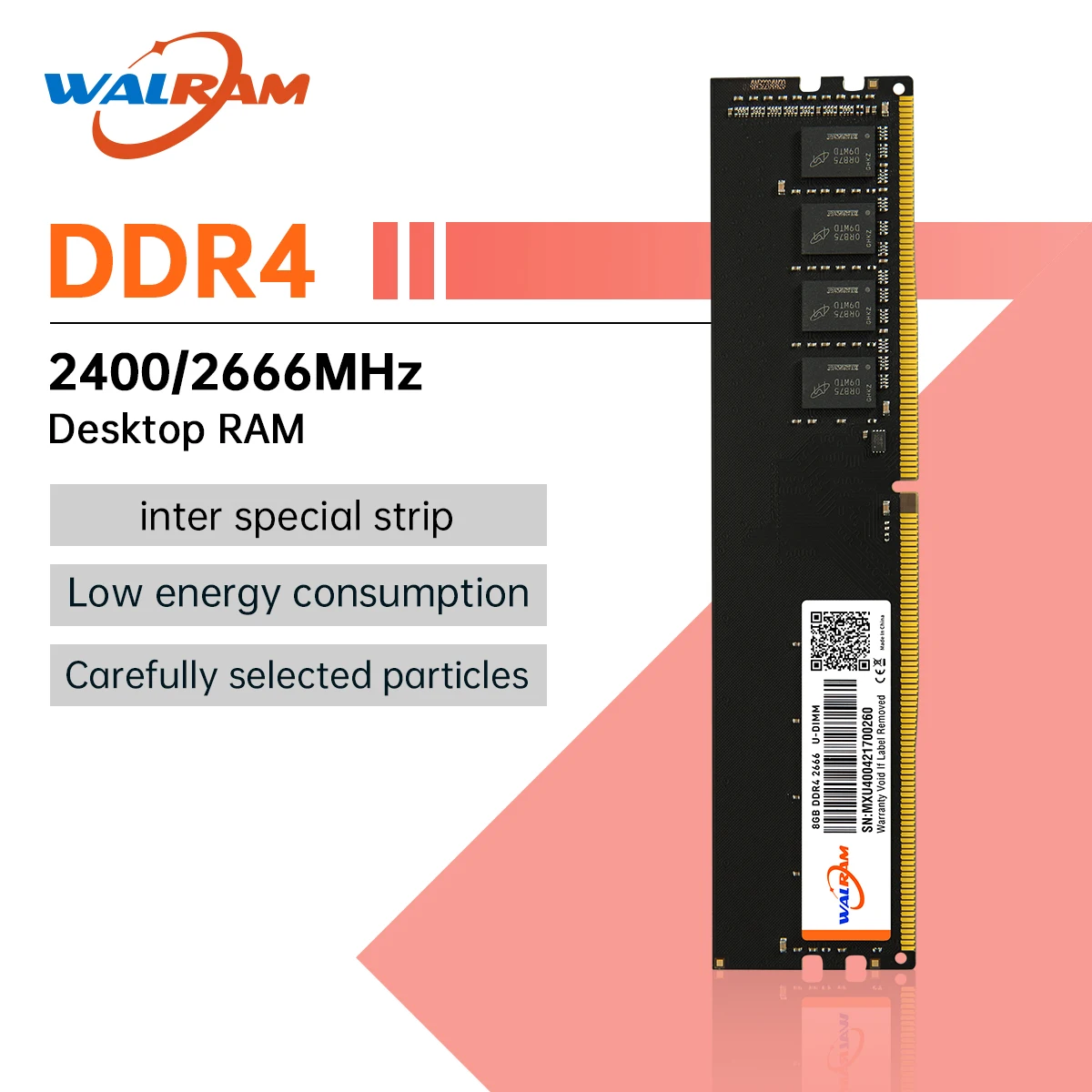 WALRAM DDR4 8 ГБ Оперативная Память Для Настольных ПК 2400 МГц/2666 МГц ...