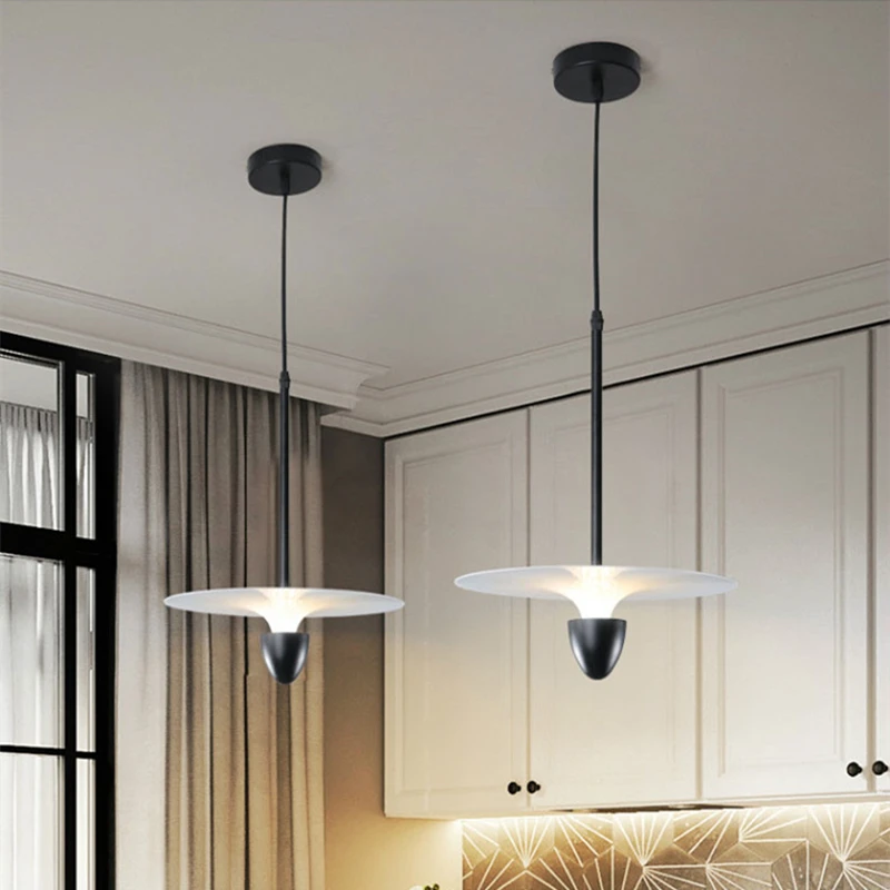 Винтажный подвесной светильник скандинавский простой минималистичный