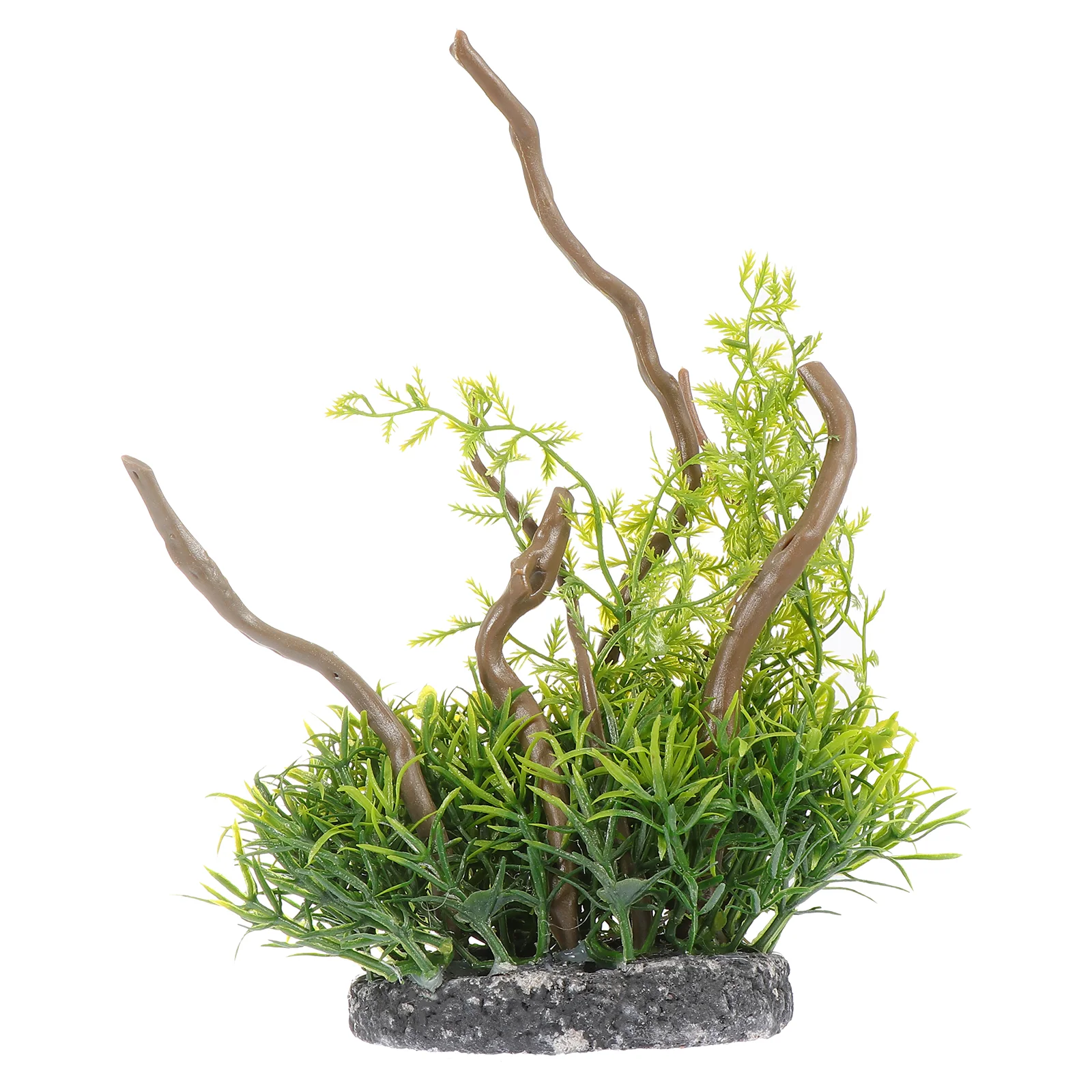 

1PC Artificial Deadwood Water Grass Ornament Aquarium Decor Landscape Ornament