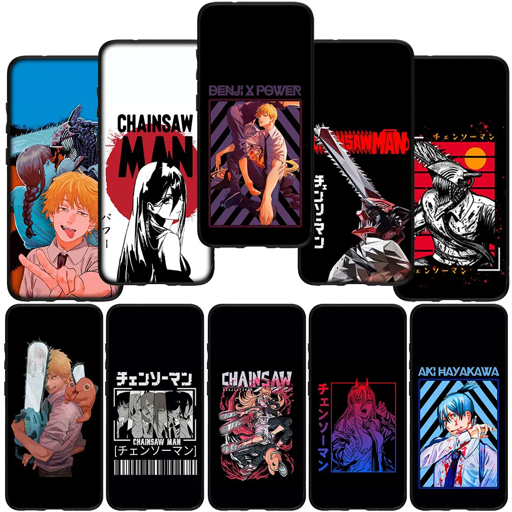 Tatsuki Fujimoto Makima Chainsaw Man Gir Cover for Samsung Galaxy A10 A20 A22 A30 A31 A32 A50 A51 A52 A53 A72 A33 A03S Case
