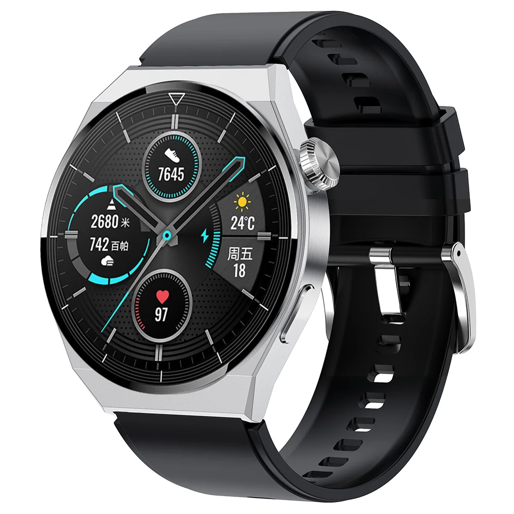 

For Huawei/Xiaomi/GT3 Smart Watch 2022 Men Android Bluetooth Call IP68 Waterproof Heart Rate Blood Pressure Sleep Tracker Watch