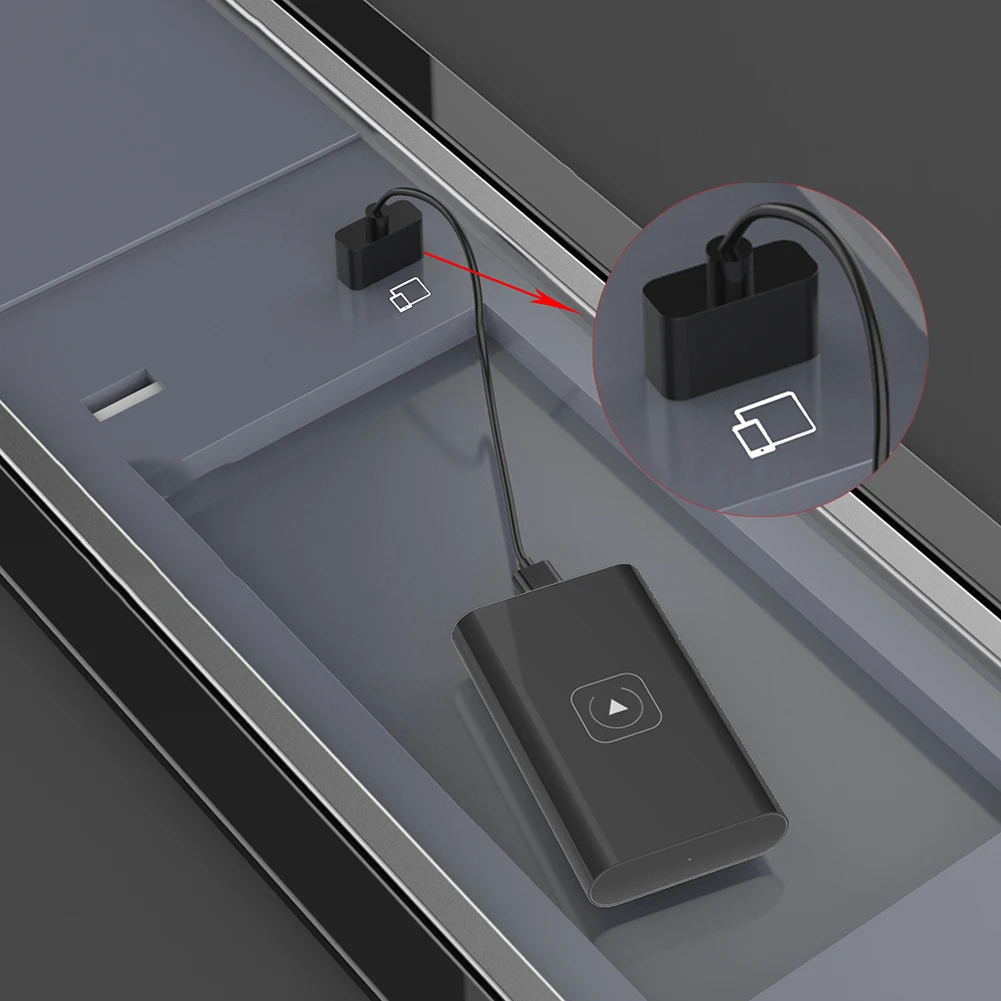 

TypeC For Wireless Carplay Dongle Adapter Wired To Wireless For Carplay Supports With Built-in Wired CarPlay In The Original Car
