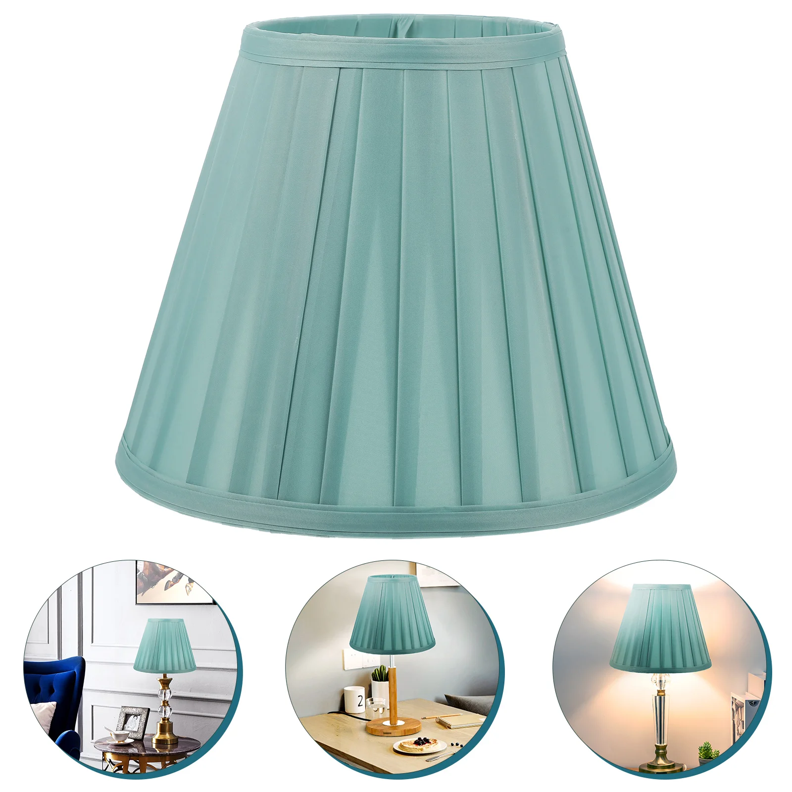 

Pleated Fabric Lampshade Accessory Vintage Accessories Small Shades Cover Dome Pendant Light