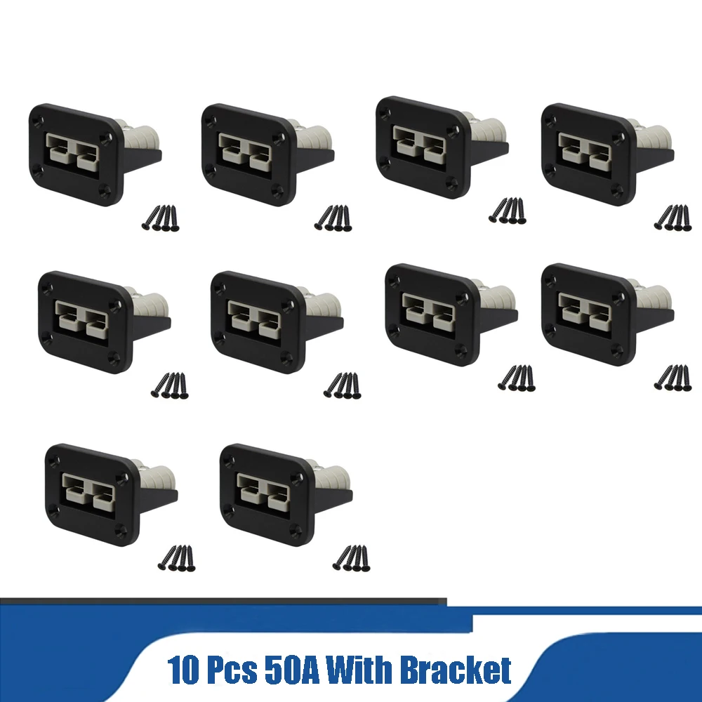 

Утапливаемое крепление 50 А, 2 шт., 10 шт., разъем, монтажный кронштейн, панель, крышка для фургона, кемпера, лодки, грузовика, стрела для Anderson