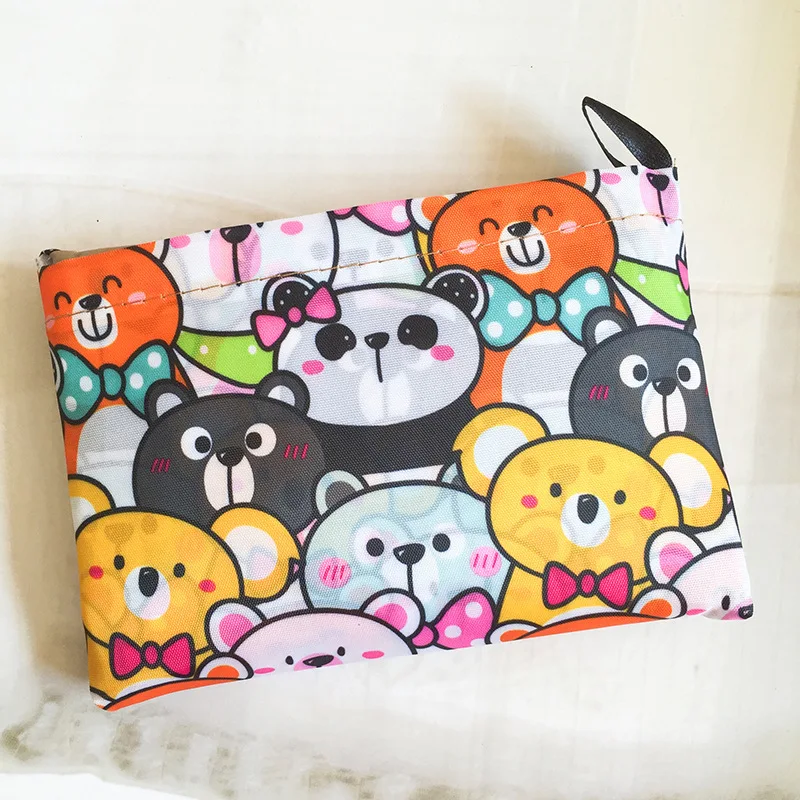 Sanrio Hellokitty миди кавайная новая оксфордская Складная Сумка-тоут Милая мультяшная