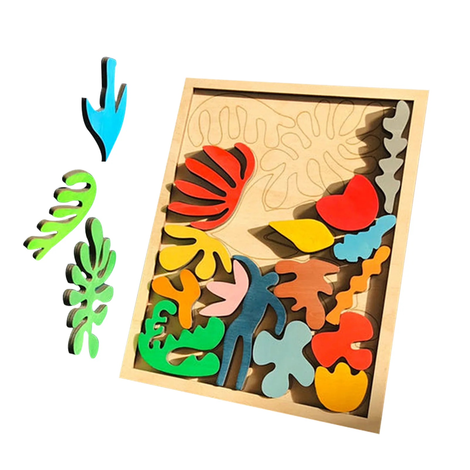 

Montessori Toy Children Wooden Puzzle Intelligence Learning Montessori Early Education Puzzle Toys For Kids Toddlers