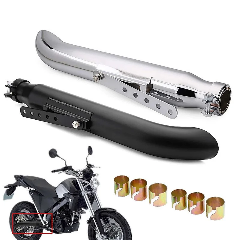 

Suitable for Motorcycle accessories modified exhaust pipe Harley Prince direct exhaust silencer vehicle exhaust pipe