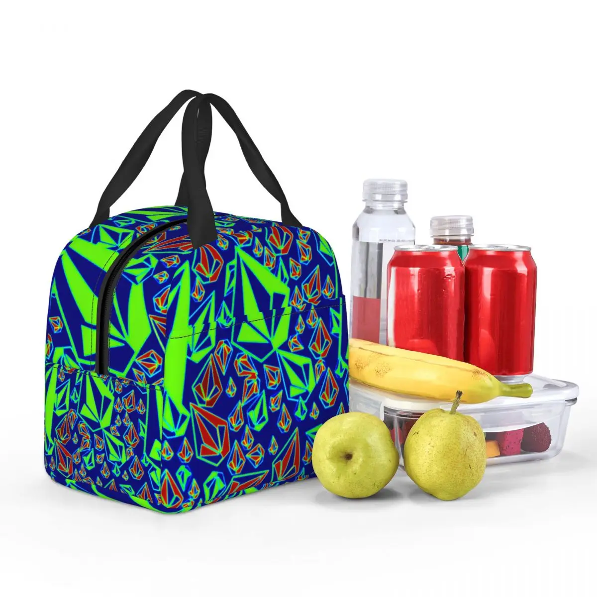 Персонализированные изолированные ланч-пакеты Volcoms Boardsports с каменным рисунком