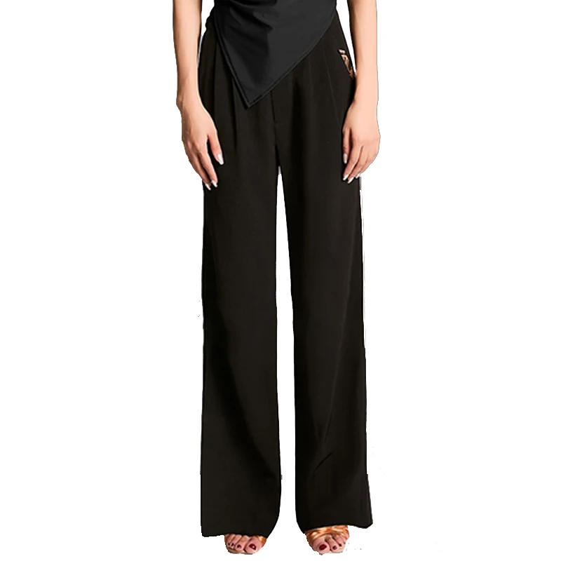 Женские тренировочные брюки для латинских танцев бальных взрослых одежда