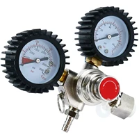 co2 pressure regulator for keg beer safety pressure inlet safety pressure relief valve tanks pressure gauge