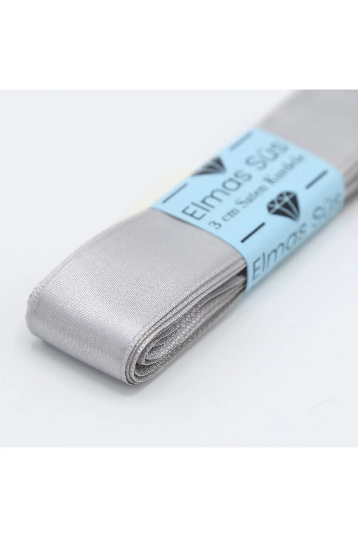 

Silver satin ribbon 3 cm 10 m hobby supplies & entertainment life