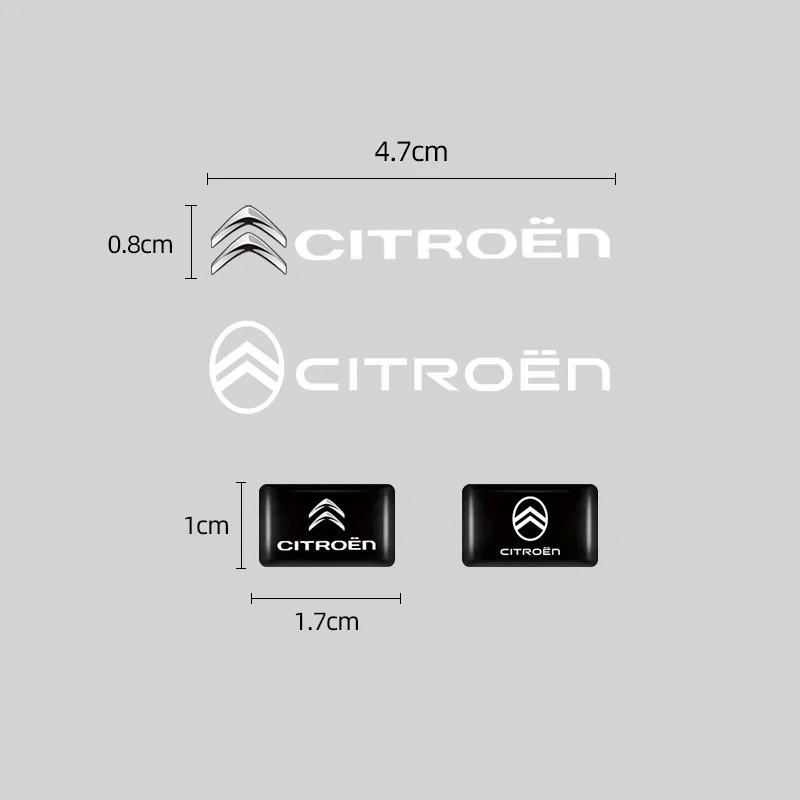 Наклейки-эмблемы для стайлинга автомобиля, аксессуары для Citroen C3, C5 AIRCROSS, C5X, C4 Cactus, e-C4 X, e-C3, Berlingo, C-Elysee, C1 (art.: 3920dbcc2cb5e) - 3920dbcc2cb5e