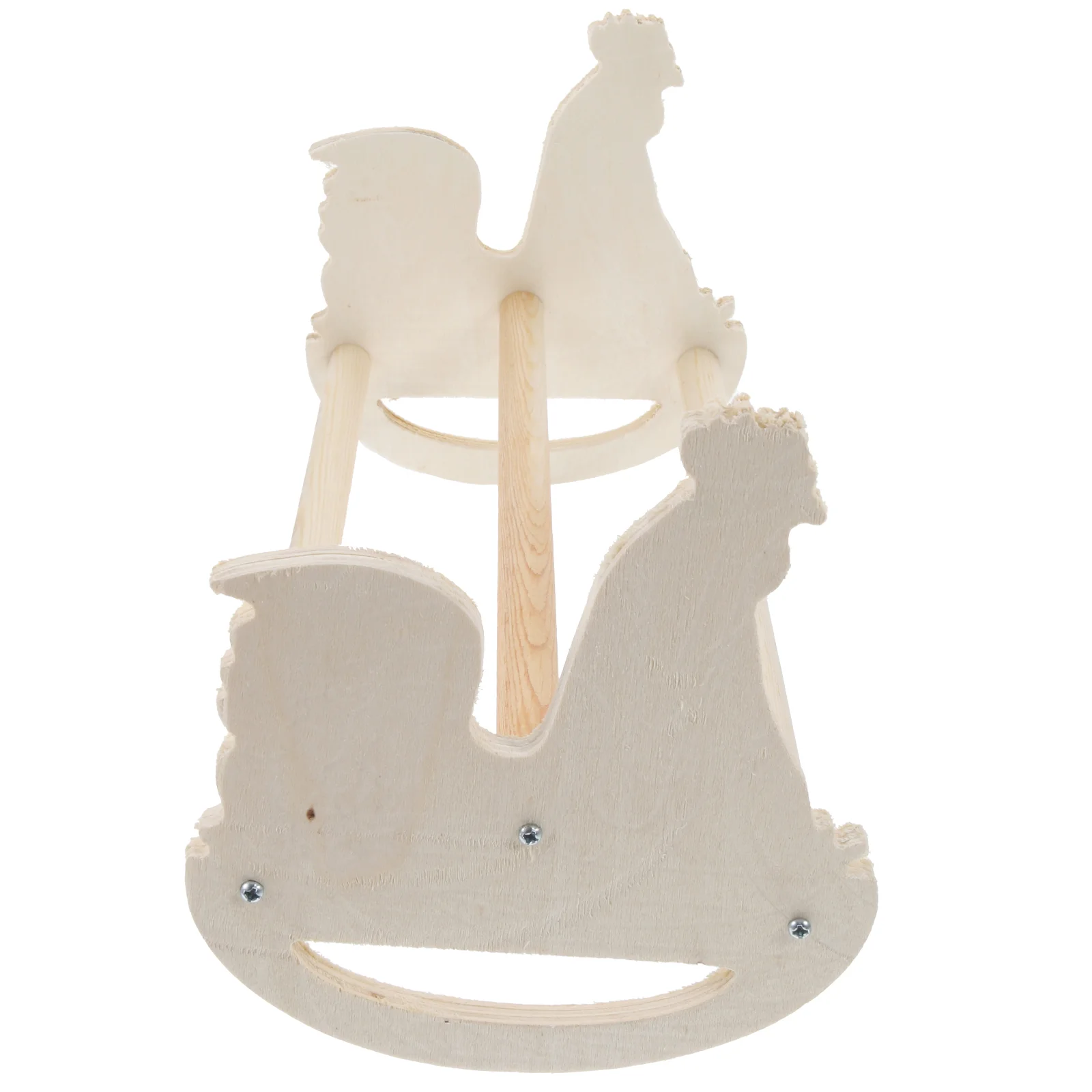 

Base Hen Perch Stand Wooden Toys Chicken Poultry Standing Rod Brooder Parrot Training Rack Stick