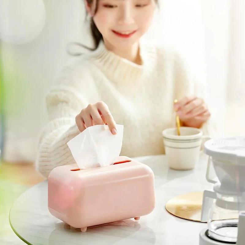 

Tissue Box Car Tissue Boxes Simple Napkin Holders Home Decoration Toilet Paper Container Mask Storage Boxes With Spring Modern
