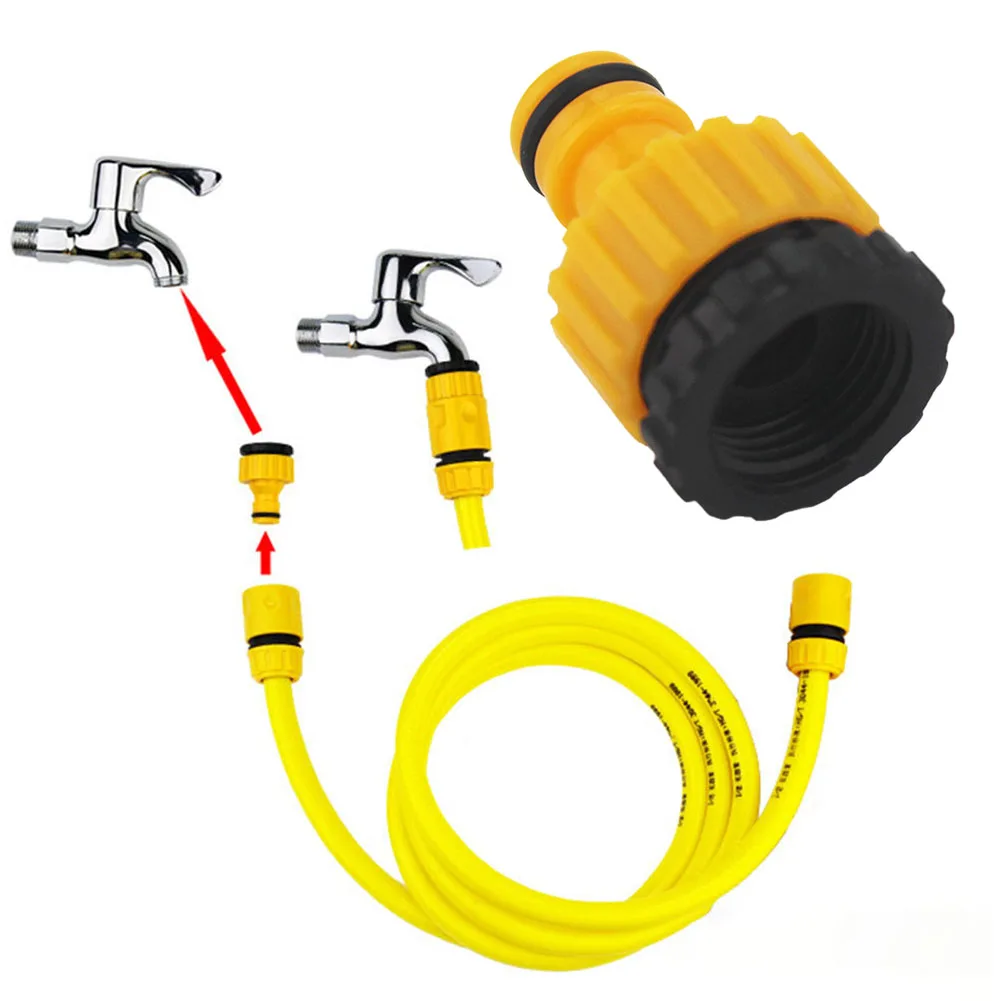 

Universal Water Faucet Adapter Plastic Hose Fitting Quick Connector Fitting Tap For Garden Irrigation Garden Water Connectors
