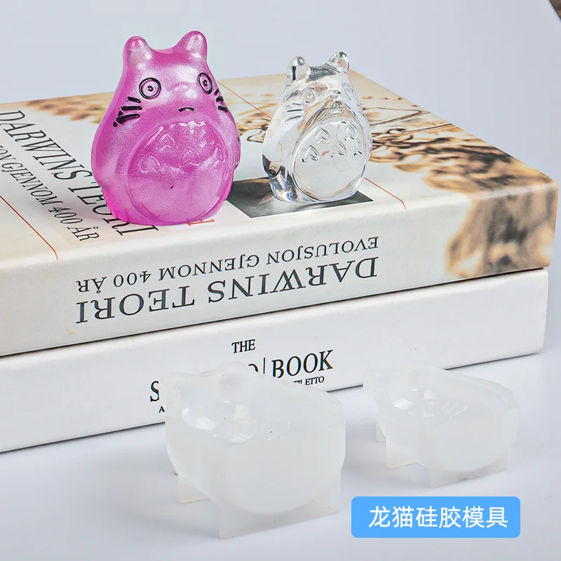 

DIY Новая форма в виде кота дракона, набор ювелирных изделий, искусственная силиконовая форма для украшений