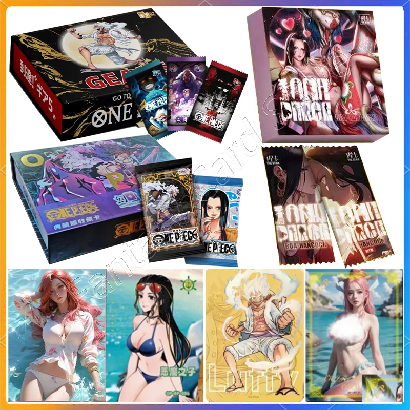 

One Piece Card Limited Sale Boa·hancock Chapter Original Age of Voyage Luffy Anime Card Blind Box Card Nami Roronoa Zoro