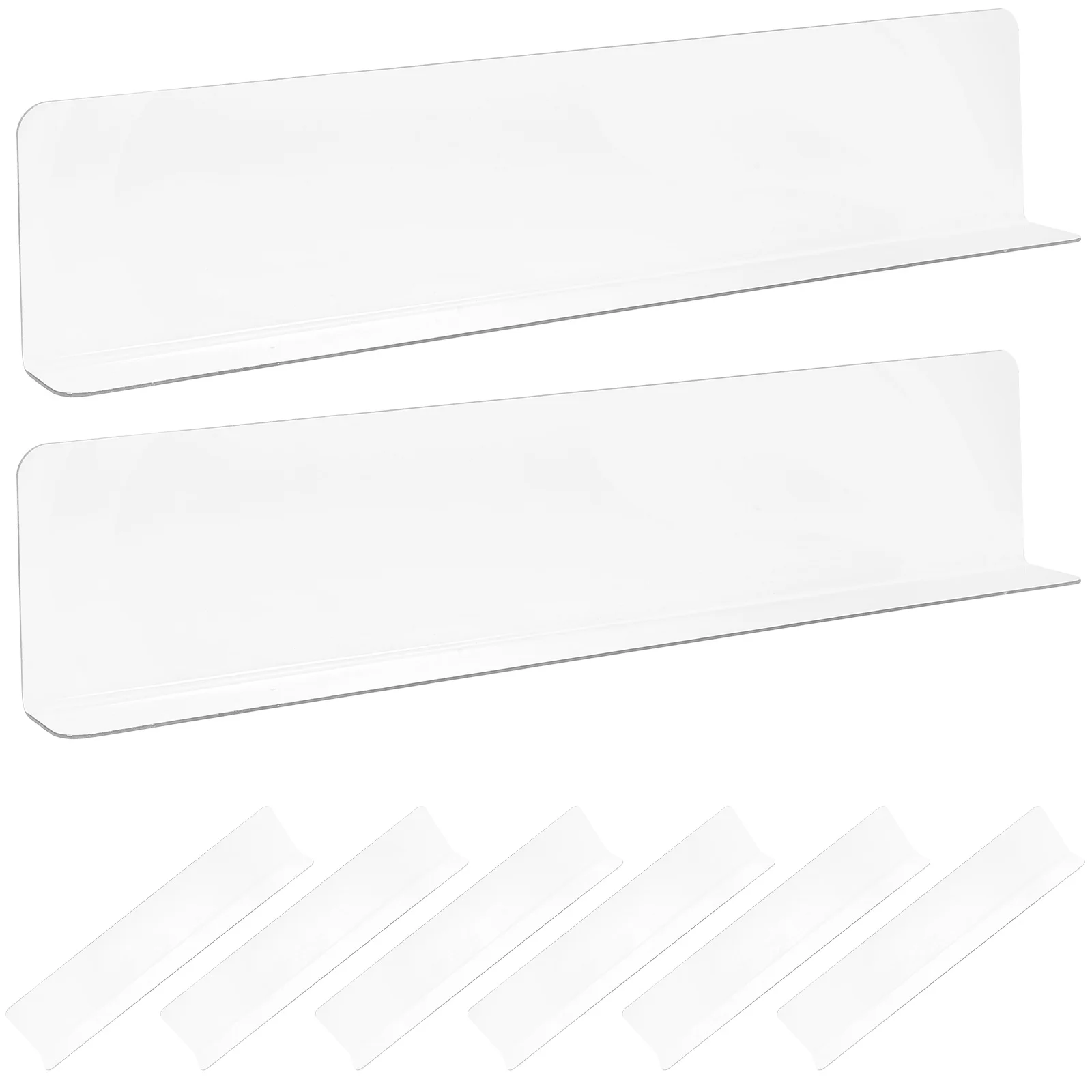 

8 Pcs Hamster Toysss Guinea Accessories Stoppers Critter Cage Clear Blocker Pet Side Liner Guard Pvc Toy Sofa Cuttable