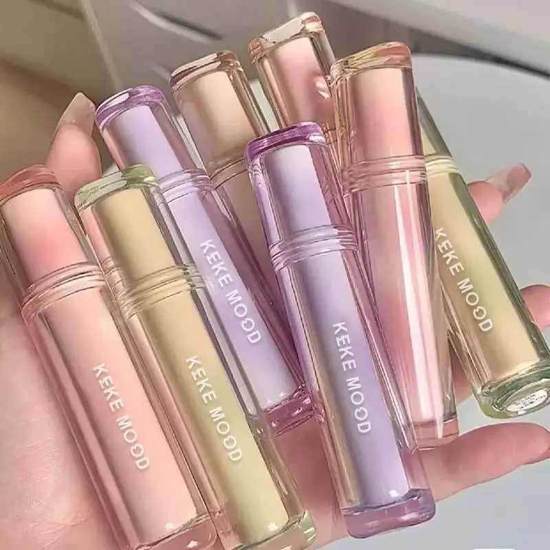 

KeKeMood Dream Girl Lip Glaze Lip Glaze Mirror Water Light Lip Gloss Glass Jelly Lip Brown Net Red Explosion