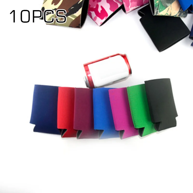 

10 шт., неопреновые банки для напитков